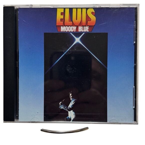 Elvis Presley - Moody Blue - Rare HTF OOP (CD, 1977, RCA ) - Picture 1 of 4